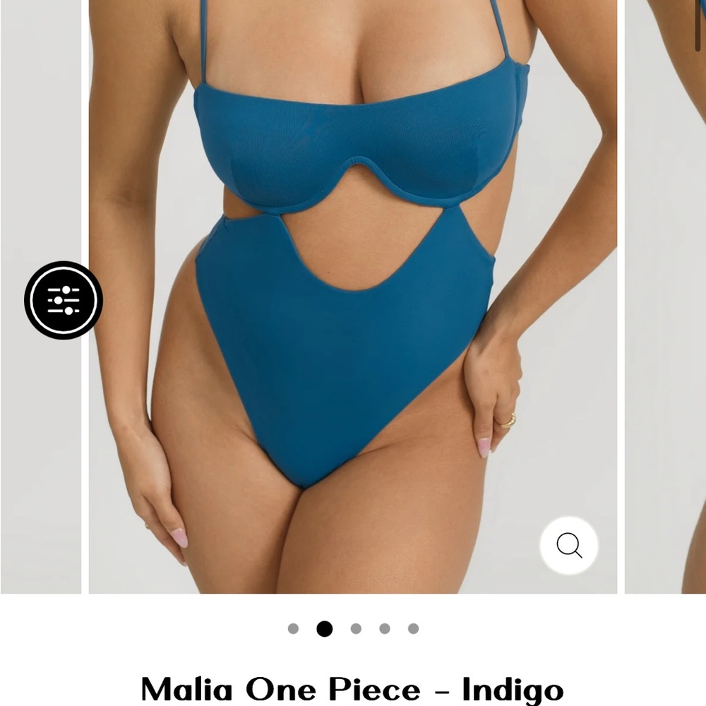 Riot Swim Malia One Piece - Indigo